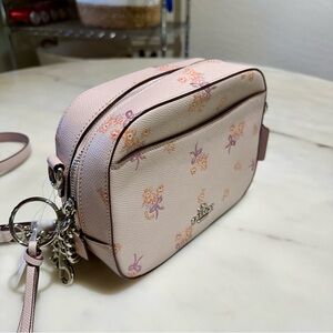 Coach Pink Floral Crossbody Bag